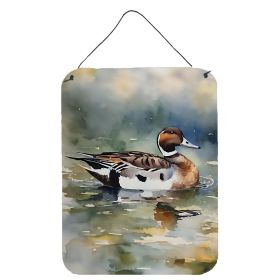 NEW Northern Pintail Wall or Door Hanging Prints Aluminum Metal Sign Kitchen Wall Bar Bathroom Plaque Home Decor Front Door Plaque, 12x16, Multicolor