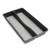 4 Pack Utensil Organizer with No Slip Grip, Gray