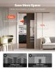 Pocket Door Frame Kit Pocket Door Kit for 24-36 in Wide 80 in High Door Steel