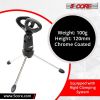 5 Core Mic Stand Adjustable Desktop Microphone Stands Tripod Portable Foldable Table Pedestal Para Microfono w Universal Mike Holder For Studio Podcas