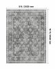 Large Area Rug 8 x 10 ft Anti-Skid and Tear-Resistant Floor Mat Vintage Gray