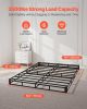 VEVOR Box Spring, Queen Size Bed Frame with Washable Fabric Cloth, Heavy Duty Metal Frame for Queen Bed, 5 in Mattress Foundation