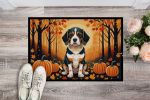 Beagle Fall Doormat Front Door Mat Indoor Outdoor Rugs for Entryway, Non Slip Washable Low Pile, 24H X 36W