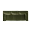 Knox 84" Modern Farmhouse Sofa, Olive Green Performance Velvet