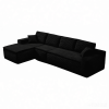 134" Modern Minimalist Modular Sectional Couch with Seat Cushion, Comfort L Shaped Sofa for Living Room, No Assembly Required