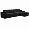 134" Modern Minimalist Modular Sectional Couch with Seat Cushion, Comfort L Shaped Sofa for Living Room, No Assembly Required