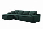 134" Modern Minimalist Modular Sectional Couch with Seat Cushion, Comfort L Shaped Sofa for Living Room, No Assembly Required