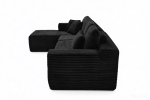 134" Modern Minimalist Modular Sectional Couch, Comfort L Shaped Sofa for Living Room, No Assembly Required