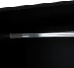 Wooden Armoire Wardrobe Closet with 3 Doors Hanging Rods 4 Drawers Shelves Large Capacity Clothes Storage Cabinet Organization for Bedroom Black 47.24