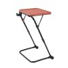 Adjustable Folding TV Tray With Cup Holder 20.87"W x 14.76"D x 27.76"H