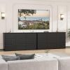 9 Drawer Dresser for Bedroom, Storage Cabinet With Hidden Handles, Modern Closet Of Drawers for Living Room