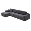 134" Modern Minimalist Modular Sectional Couch, Comfort L Shaped Sofa for Living Room, No Assembly Required