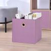 Collapsible Fabric Cube Storage Bins (10.5" x 10.5") 4 Pack