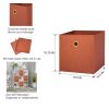 Collapsible Fabric Cube Storage Bins (10.5" x 10.5") 4 Pack