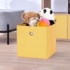 Collapsible Fabric Cube Storage Bins (10.5" x 10.5") 4 Pack