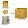 Collapsible Fabric Cube Storage Bins (10.5" x 10.5") 4 Pack