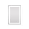 Frameless Rectangular LED Light Bathroom Vanity Mirror