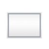 Frameless Rectangular LED Light Bathroom Vanity Mirror
