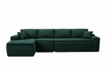 134" Modern Minimalist Modular Sectional Couch with Seat Cushion, Comfort L Shaped Sofa for Living Room, No Assembly Required