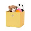 Collapsible Fabric Cube Storage Bins (10.5" x 10.5") 4 Pack