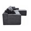 134" Modern Minimalist Modular Sectional Couch with Seat Cushion, Comfort L Shaped Sofa for Living Room, No Assembly Required